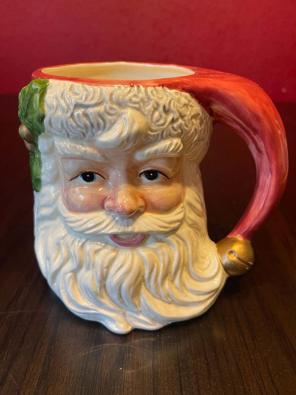 Vintage 1993 Fitz & Floyd Santa Claus Mug